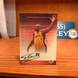 Shaquille O'Neal 99-00 Topps Certified Autograph